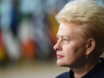 Президент выразила соболезнование в связи с трагедией в Кемерово - Литва и страны Балтии