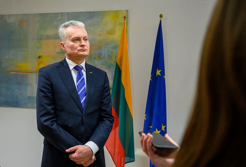 Г. Науседа о расходах на оборону: кризисы приходят и уходят, а геополитическая ситуация Литвы не меняется