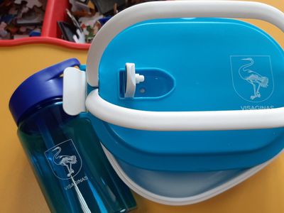 Подарок самоуправления первоклассникам - В Висагинасе