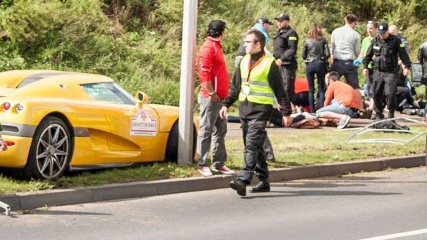 В Польше во время автошоу спорткар сбил 17 зрителей (ВИДЕО)