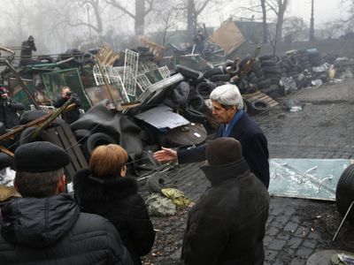 Керри был тронут обстановкой на Майдане - В Мире