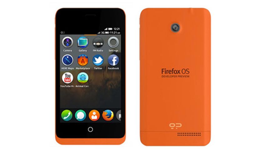 Mozilla показала смартфоны на Firefox OS