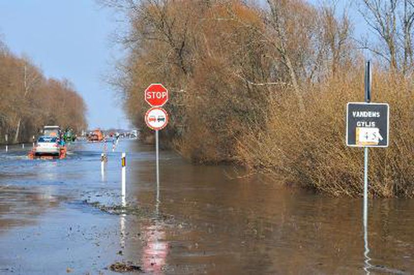 Bus sudaryti potvynių grėsmės žemėlapiai 
