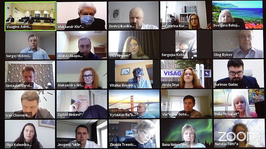 Совет решил ряд вопросов по смягчению последствий карантина по COVID-19 (видео) - В Висагинасе