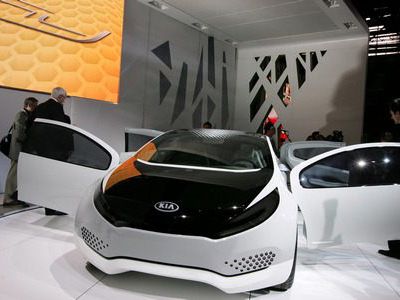 Футуристичный гибридный концепт Ray от Kia - Хобби, отдых и развлечения