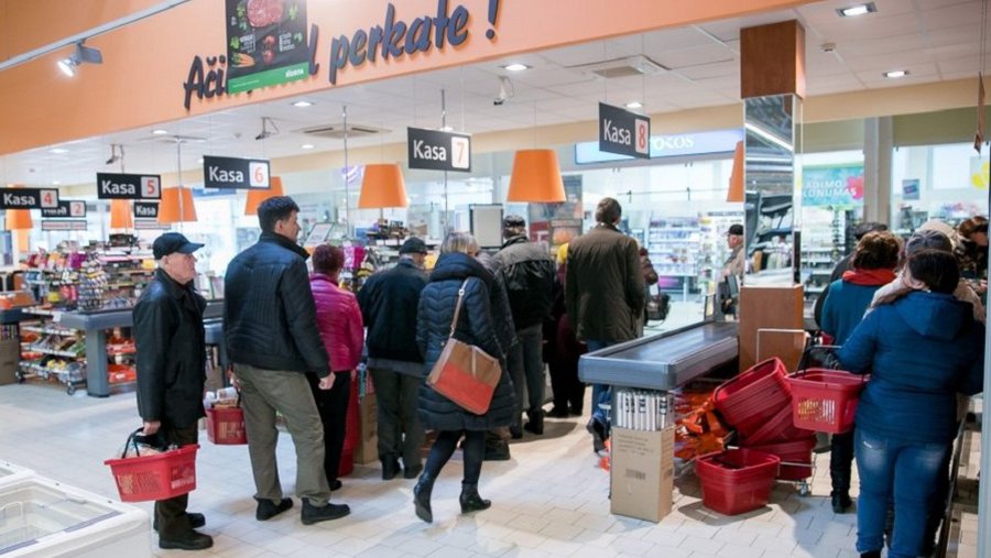 Как на Пасху будут работать литовские магазины