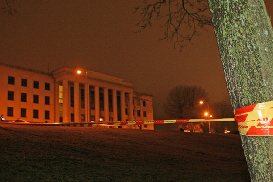 Мужчина взорвал себя в центре Вильнюса                                                                                                 - Литва и страны Балтии