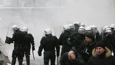 Задержан 151 участник беспорядков в Вильнюсе