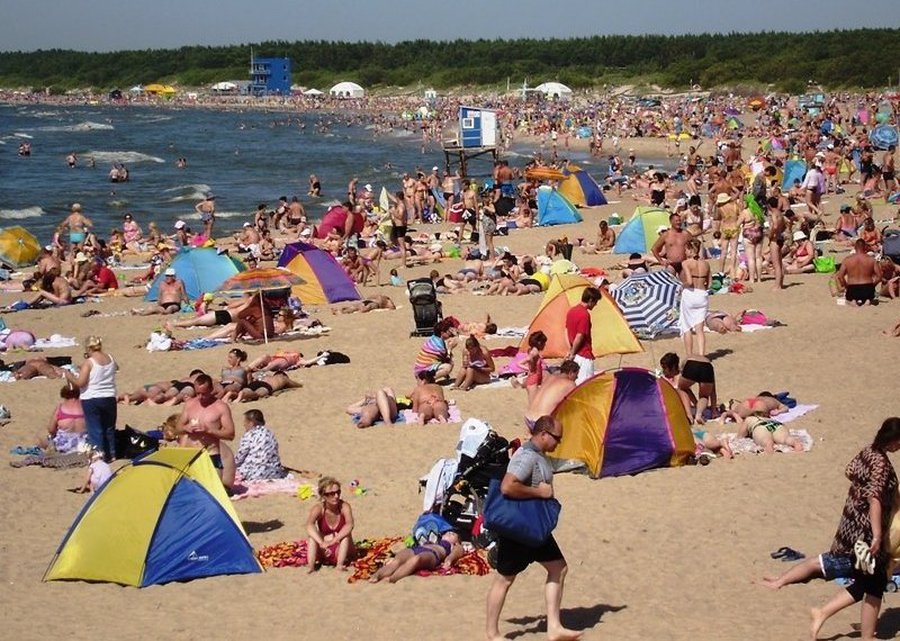 Отдыхающие с трудом размещаются в Паланге - Хобби, отдых и развлечения