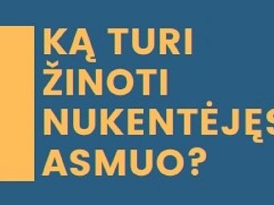 Elektroninis informacinis leidinys nukentėjusiems asmenims - Visagine