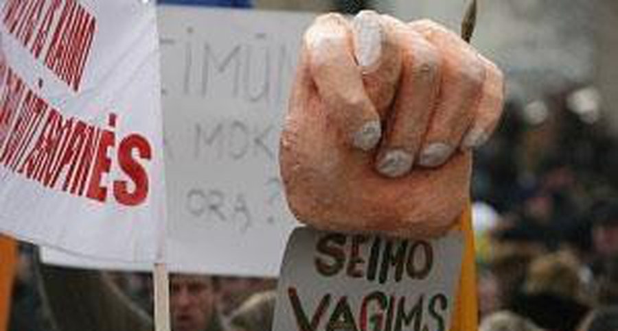 В Литве планируется общенациональная забастовка - Литва и страны Балтии