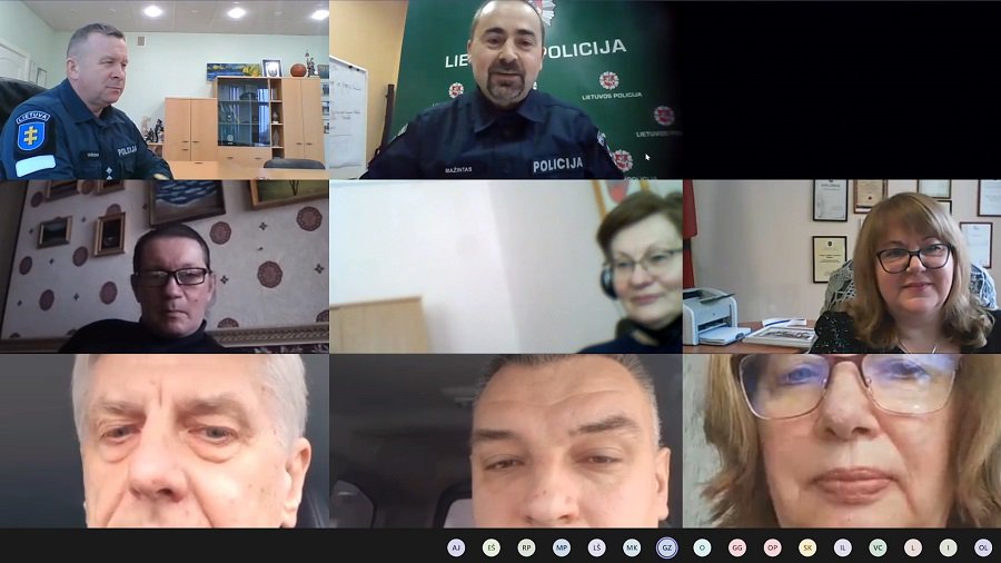 Отчет полиции: цифры, факты, оценка ситуации в Висагинасе (видео) - В Висагинасе