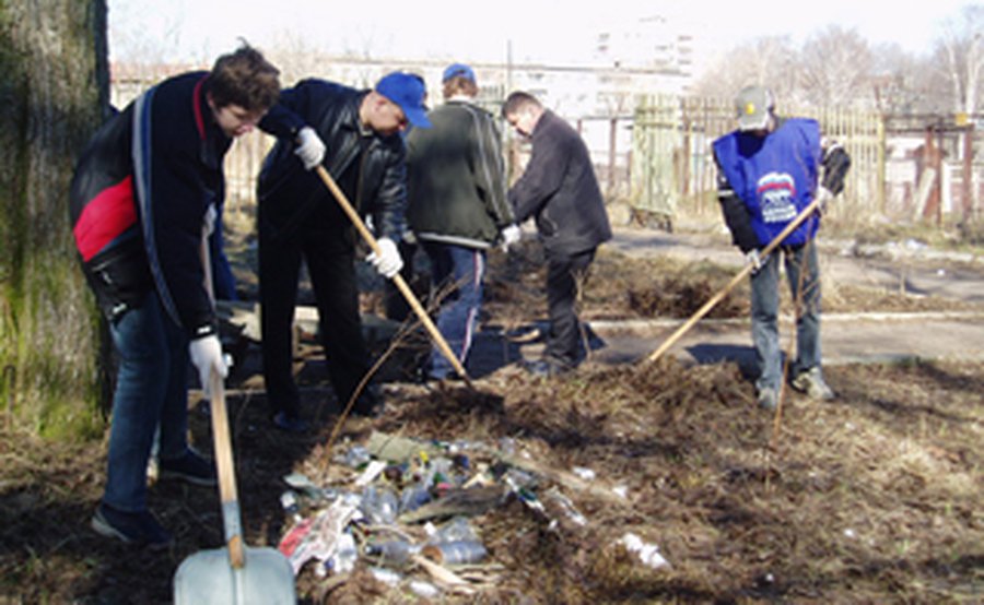 Городу нужна весенняя приборка - В Висагинасе