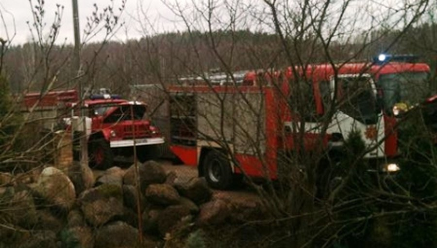 В «Pavasaris» на выходных сгорела баня  - В Висагинасе