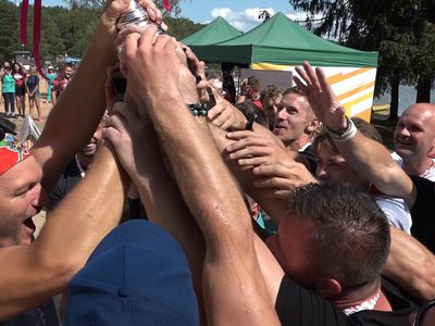 Фестиваль "Гонки на лодках-драконах 2021" (видео) - В Висагинасе