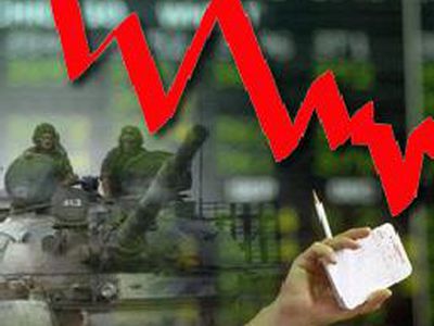 Война на Кавказе обрушила фондовые рынки - В Мире
