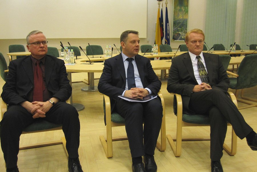 Susisiekimo ministro vizitas Visagine
 - Visagine