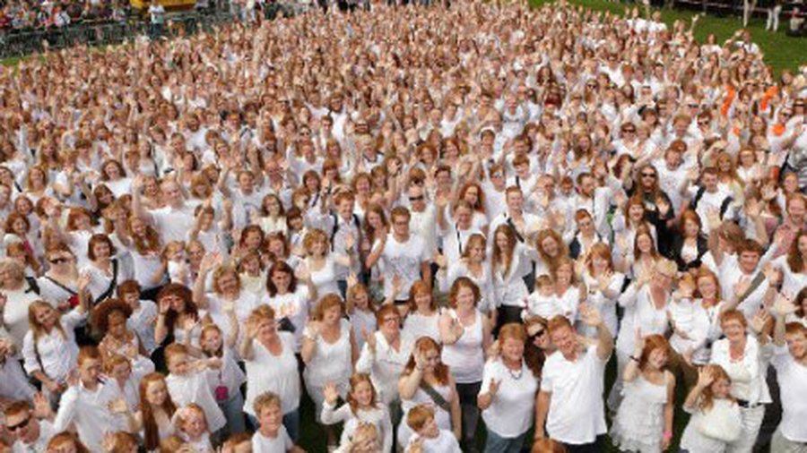 В Голландию съехались тысячи рыжих людей - Хобби, отдых и развлечения