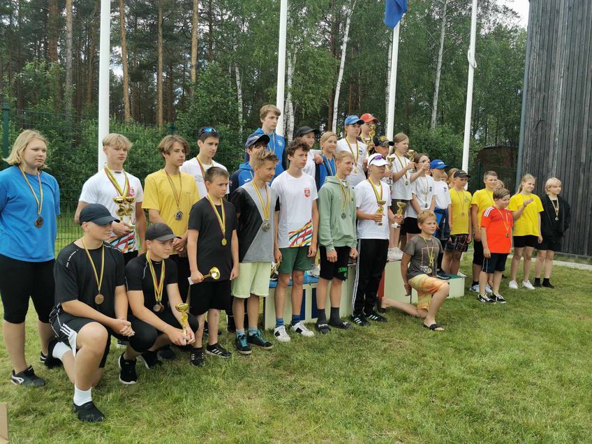 Гребля. Первый этап Кубка Литвы среди детей и молодежи прошел в Висагинасе (видео)