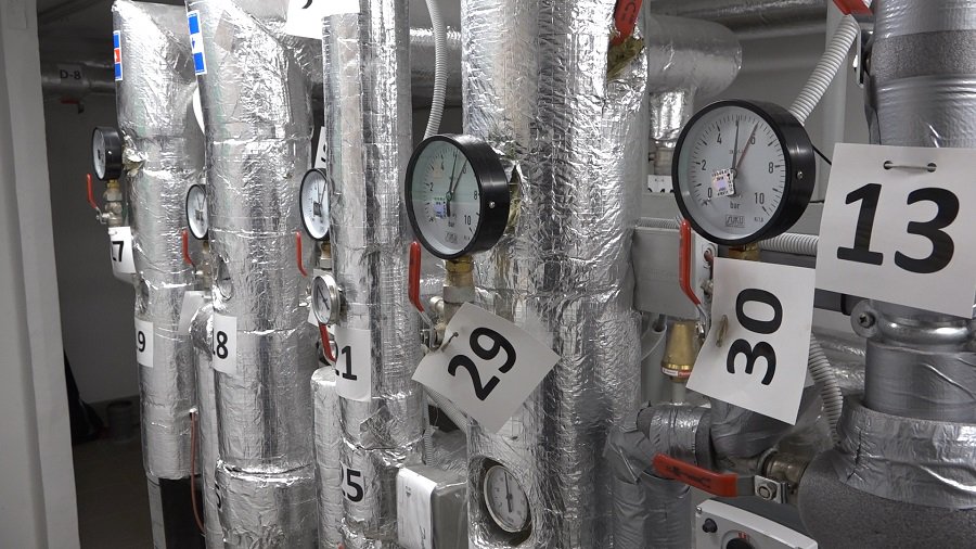 Проект оборудования новых теплоузлов в Висагинасе подходит к концу (видео) - В Висагинасе