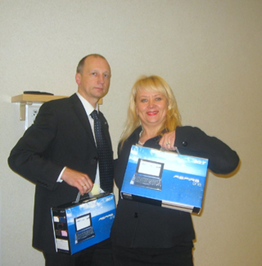 Членов Совета вооружили современной техникой

 - В Висагинасе