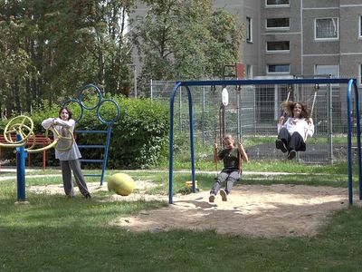 Украинские дети и их воспитатели в восторге от Висагинаса и радушного приема (видео) - В Висагинасе