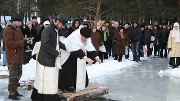 Православные отмечают праздник Крещения Господня