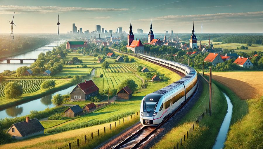 Prie pavojingiausių geležinkelio pervažų budės pareigūnai: primins, kaip saugiai kirsti bėgius - Projektas „Europos Pulsas“