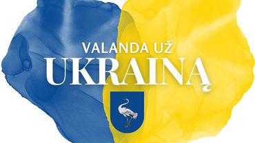 Visagino savivaldybė prisijungia prie solidarumo iniciatyvos „Valanda už Ukrainą“