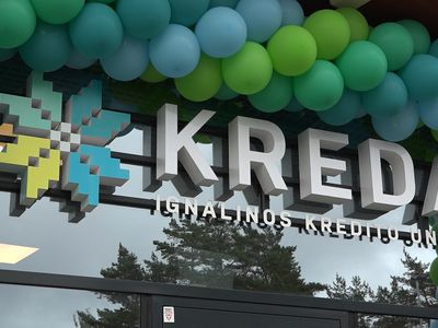 В ТЦ «Domino» открыто отделение Игналинской кредитной унии (видео) - Реклама