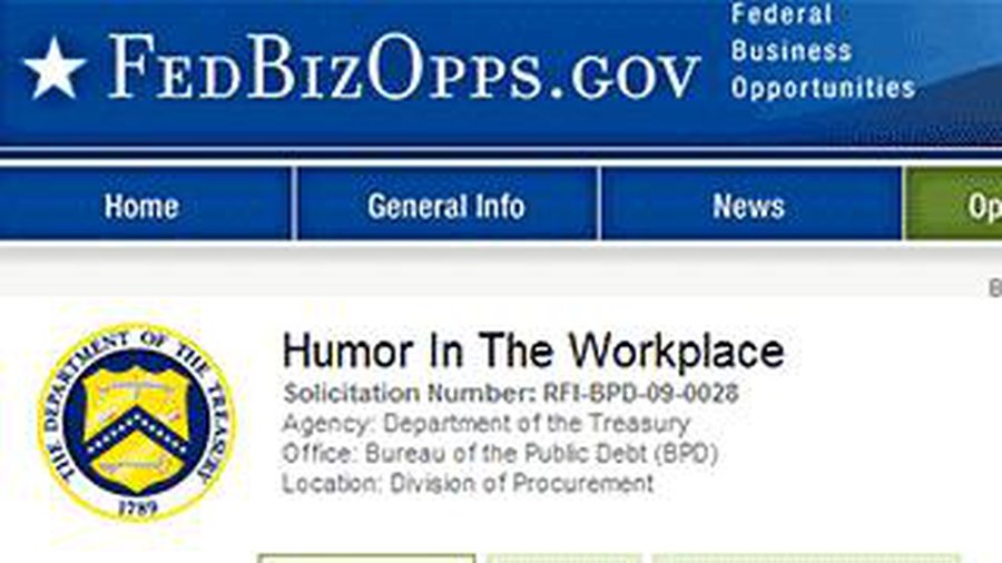 Казначейству США требуются юмористы - Хобби, отдых и развлечения