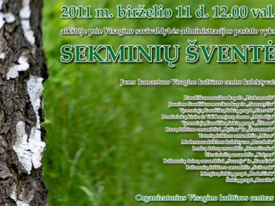 Visi į Sekminių šventę! - Visagine