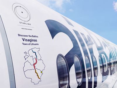 С 21 августа начал свои полёты самолёт «airBaltic» с именем Висагинас - Литва и страны Балтии