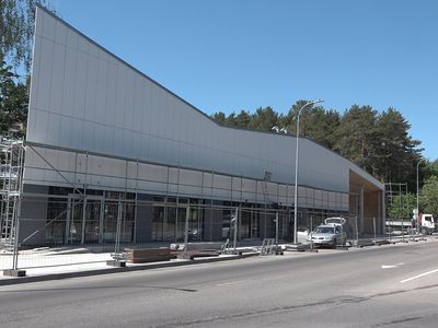 Долгострой заканчивается, но о сдаче автовокзала в эксплуатацию пока говорить рано - В Висагинасе