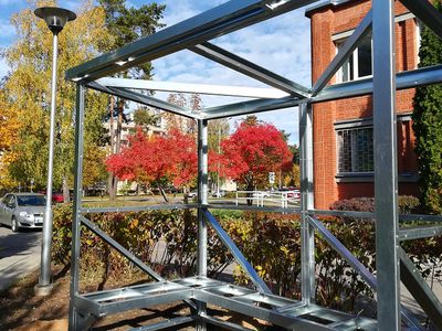 Фото дня: «Visagino būstas» обновляется - В Висагинасе