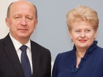 Президент Литвы не жалела похвал в адрес правительства Кубилюса - Литва и страны Балтии