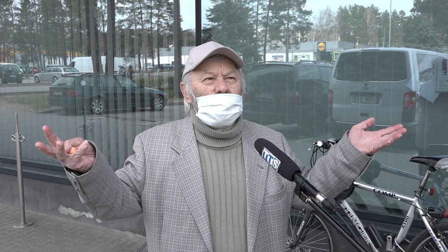 Карантин. Как висагинцы приспособились к новым условиям? (видео) - В Висагинасе