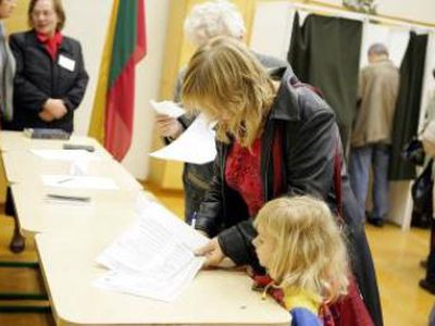 Balsavimas iš anksto savivaldybėje - Lietuva ir Baltijos šalys