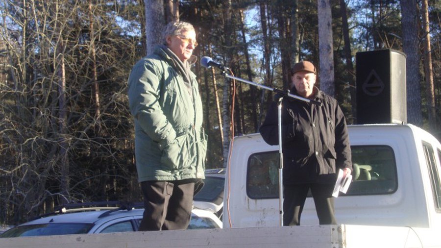 БЕЗ ЦЕНЗУРЫ. Очередным митингом в Висагинасе дан старт предвыборной гонке