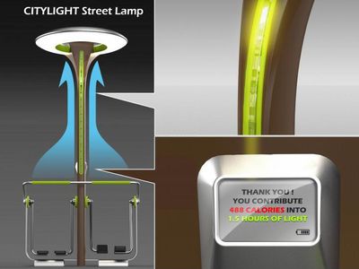 Уличные фонари нужно подключать к фитнес-центрам                                 - Наука и здоровье