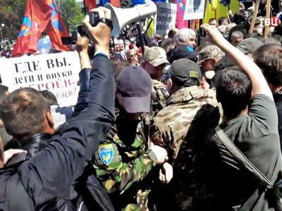 Украинские правозащитники призвали омбудсмена разобраться с нарушением прав человека 9 Мая - В Мире