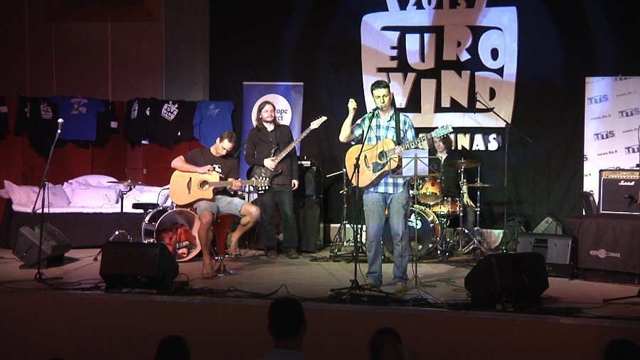 Под звуки рока - В Висагинасе