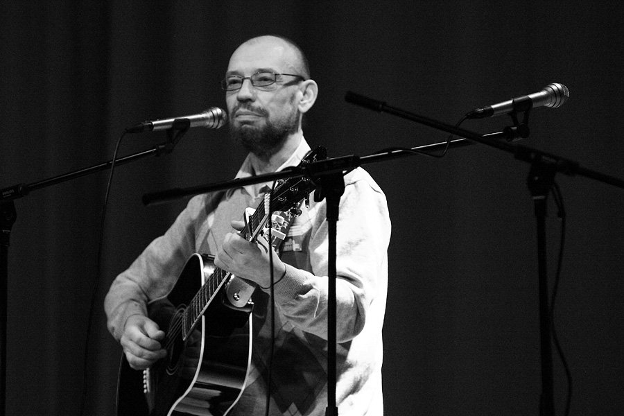 Концерт барда из Финляндии в Висагинасе                           - В Висагинасе