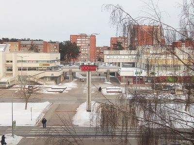 Нужны ли на городском табло показания уровня радиации? - В Висагинасе