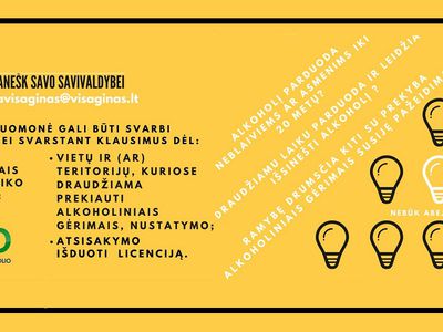 Заметили нарушения правил торговли алкоголем? Сообщайте в самоуправление - В Висагинасе