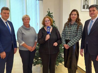 Дорогие жители Висагинаса! - Поздравления