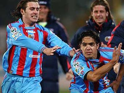 Фанаты «Катании» возместили ущерб болельщикам «Кьево» - Культурные и спортивные мероприятия