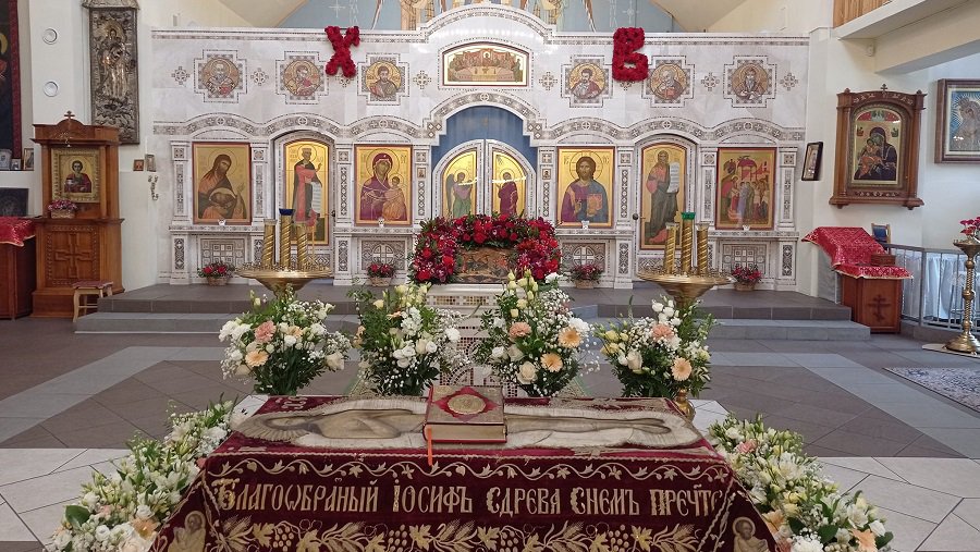 Поздравление отца Иосифа со святой Пасхой! (видео) - В Висагинасе