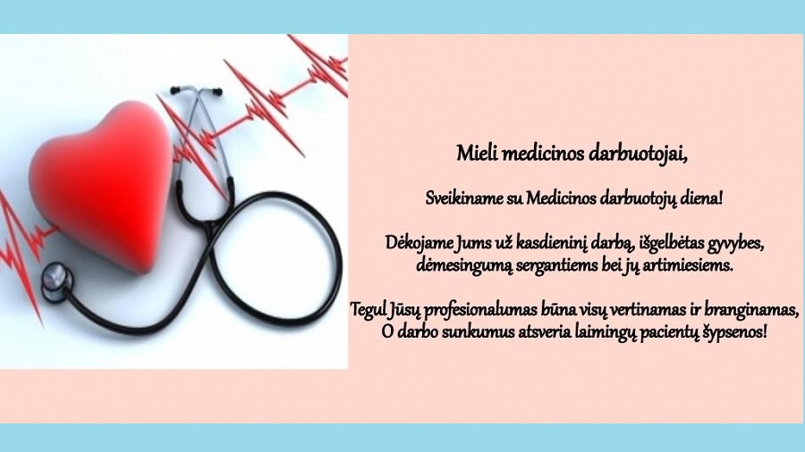 С Днем медицинского работника! - В Висагинасе