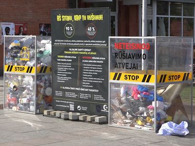 Чистый выбор: как правильно сортировать отходы (видео) - В Висагинасе